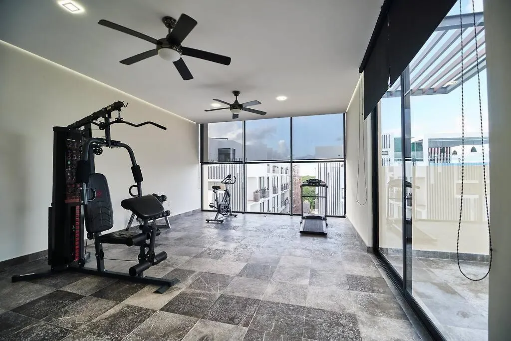 Moonlight Top Bright&Spacious 2Br Apt W/ Gym & Private Pool Tulum 0*,